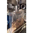 Wood chips aren't exactly a free-flowing product, and caused frequent jams in legacy equipment. The new stand-up pouch baggers handles the chips well.