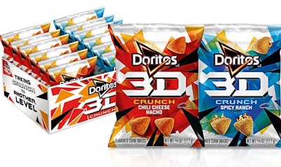 PepsiCo develops ecommerce-only packages, such as this Doritos 3D variety pack, for some products.