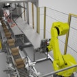 The new RTL-HV robotic case-packing system from Pearson Packaging Systems can load product both horizontally and vertically.