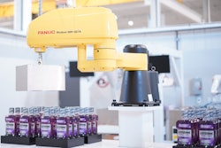The Fanuc SR-12iA SCARA robot has a 12-kg payload capacity.