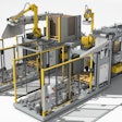 A new palletizing system from Quest, a ProMach brand, called the Boxed Bot, is available as a modular or skid-based solution.