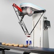 Making its debut as a unique cross between a delta pick-and-place robot and a cobot is the Wyzo pick-and-place ‘sidebot,’ from Demaurex SA.