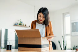 Among packaging factors, sustainable packaging, at 42%, is the factor most likely to compel online shoppers to be a return customer.