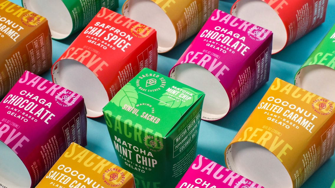 Sacred Serve Uses Plastic Free Ice Cream Packaging Packaging World Sacred Serve Uses Plastic Free Ice Cream Packaging Packaging World