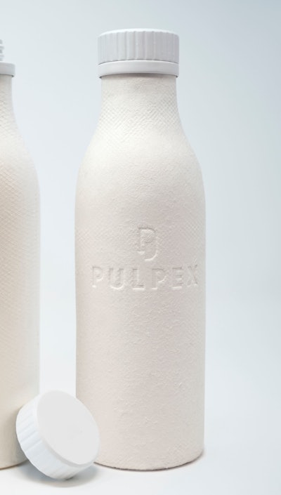 Pulpex is the world’s first widely recyclable, brandable paper bottle