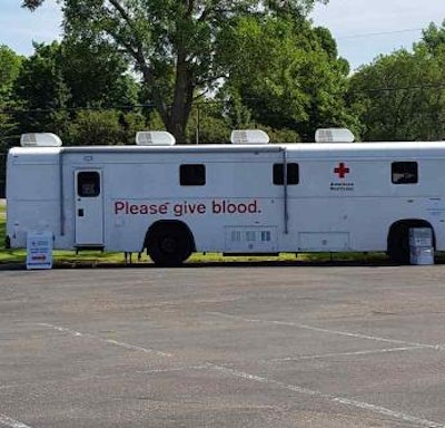 Bloodmobile Red Cross