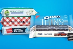 Oreo partnered with Green Giant, Ford, Hanes, and Better Homes & Gardens to create limited run “Protection Program” packaging for a recent social media sweepstakes.