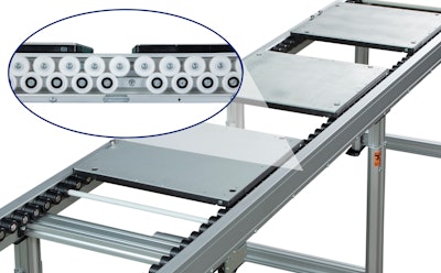 Dorner Ert250 Roller Pallet Conveyor