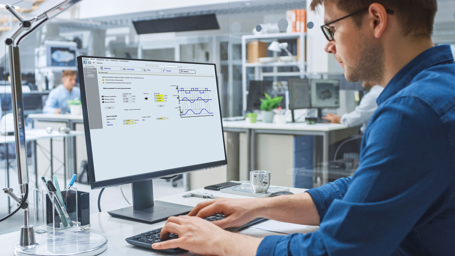 Lenze Autotuning Pelv2021