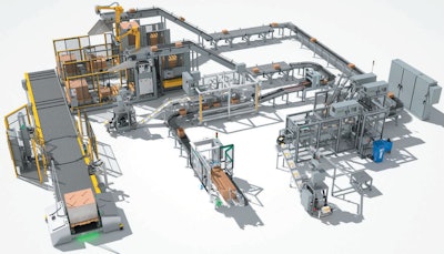 An integrated line to package mints spans two booths in the Central Hall, C-2829 and C-2825; both are part of the ProMach family of brands.