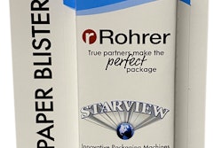 Both Starview and Rohrer are excited about the PACK EXPO Las Vegas debut of this All-Paper Blister Pack.