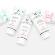 The biopolymer tube is being used for Spotlight’s line of five toothpaste varieties, each formulated for a specific concern.