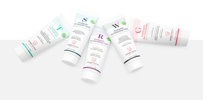 The biopolymer tube is being used for Spotlight’s line of five toothpaste varieties, each formulated for a specific concern.