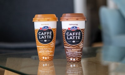 Beginning in September 2021, Emmi began offering its Caffè Latte RTD iced-coffee line in the U.K. in packaging made with 30% chemically recycled PP.