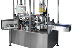 VRC-60 is a 12-station machine where each station has a separate function, from gluing the bottom of the carton to loading, printing, coding, inspecting, and sealing the top.