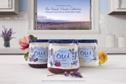 Designs are inspired by flowers from different areas in France: Paris Magnolias, French Alps Globe Flowers, and Provence Lavenders.