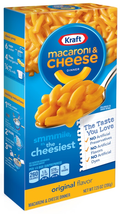 A building expansion and plant modernization project for the Kraft Macaroni & Cheese blue box product was recently completed in Wausau, Wis.