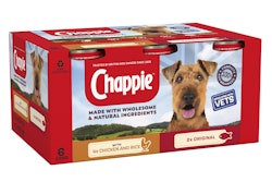 Mars Petcare UK's Chappie canned dog food is one of the brands that is now being sold in paperboard cartons rather than shrink film.