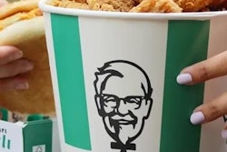 KFC Limited Edition Green Fiber-Based Paper Packaging