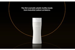 L’Oréal has produced a prototype cosmetics bottle that is made from a drop-in polyethylene created from the recycling of carbon emissions.
