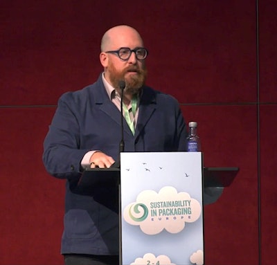 Loop's Tony Rossi speaks to Sustainability in Packaging Europe audience