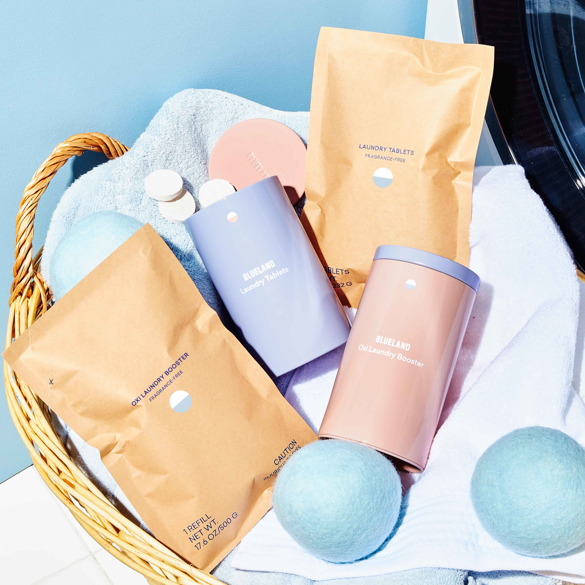 Blueland Launches Laundry Booster, Dryer Balls Packaging World