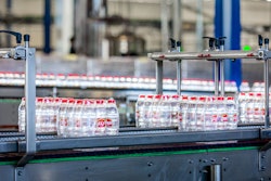 The line achieves speeds of 48,000 bottles/hour (bph).