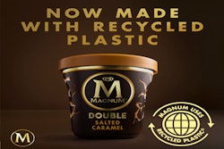 Unilever’s Magnum ice cream brand is the first in the category to use recycled plastic in its packaging. In August 2020, it rolled out 7 million tubs made from 100% certified circular PP throughout Europe.