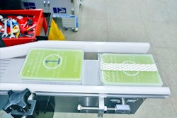 The company opted for HERMA Basic applicators for nine packaging lines, applying 300mm-long top labels for product identification and tamper evidence, as well as a label on the side of the kit’s box.