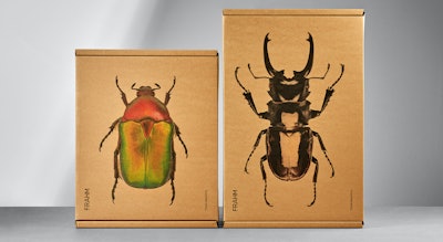 Packaging for Frahm’s men’s jackets reinforces the company’s Tough Beautiful mantra, reflecting its support for mental health issues.