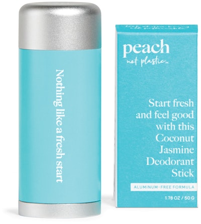 Peach not Plastic refill deodorant lotion. (Photo D)