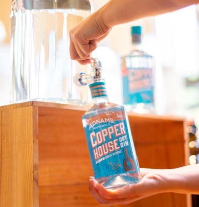 Adnams refillable bottles