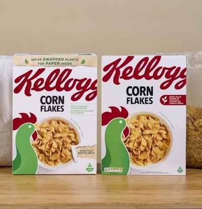 Kellogg's trials paper liner bags