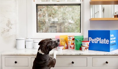 PetPlate sells ready-to-eat meals and organic treats and supplements for dogs through an online subscription service and the independent pet retail channel.