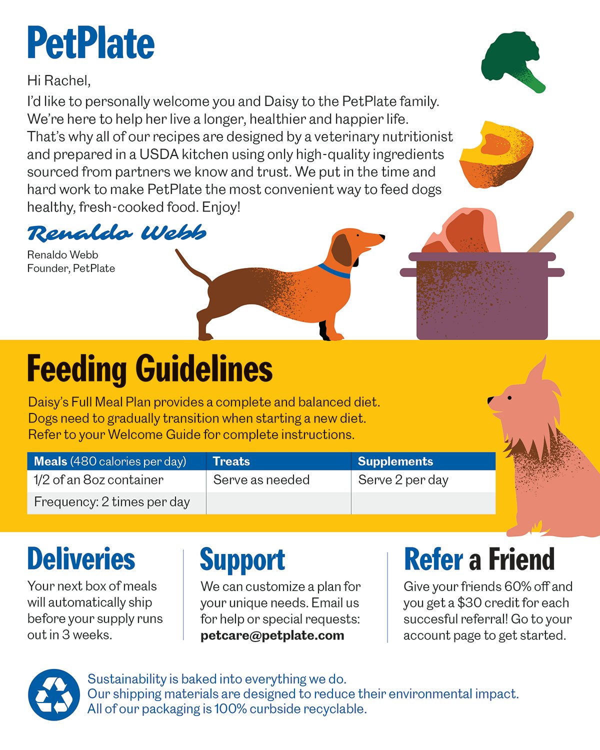 Petplate subscription clearance