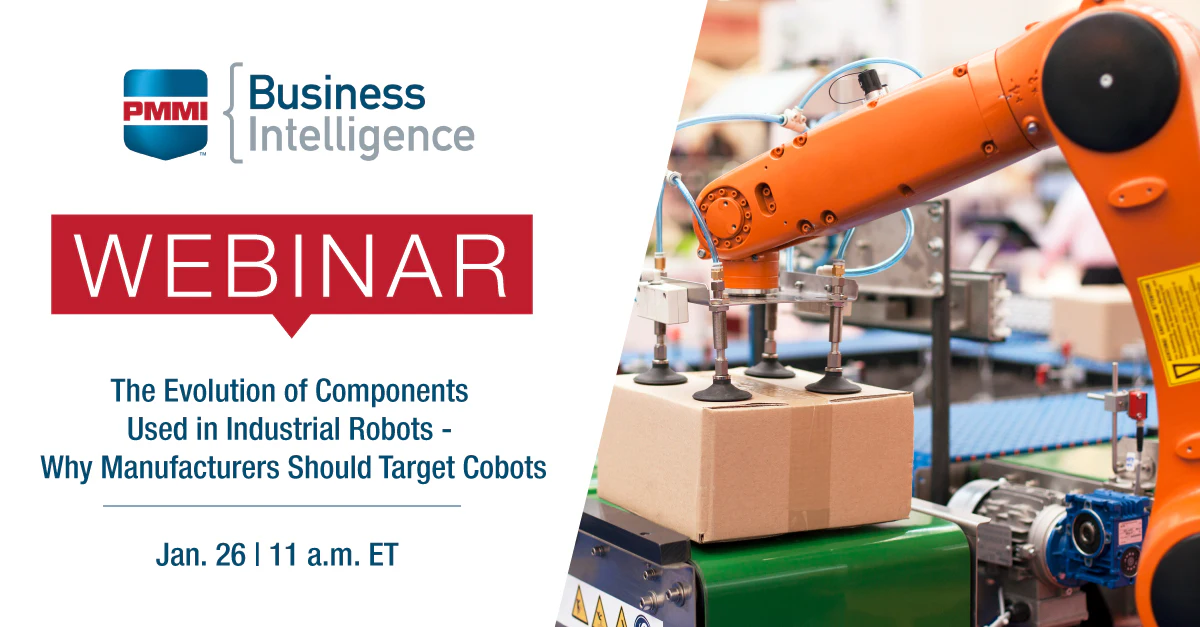 Watch PMMI Webinar on Why Manufacturers Should Target Cobots - Vimarsana News
