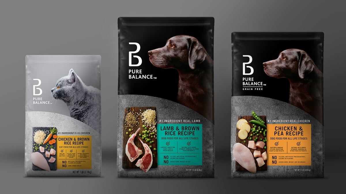 Walmart s New Pure Balance Pet Food Packaging Packaging World