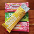 Cheeba Chews taffies use packaging that borrow from pharmaceutical and confectionery industries, including a blister pack with a child-resistant multi-layer foil and paper lidding.
