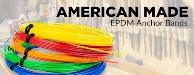 American Made Epdm Anchor Bands