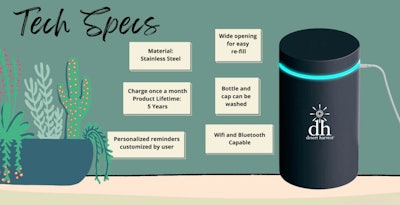Smart Bottle Tech Specs