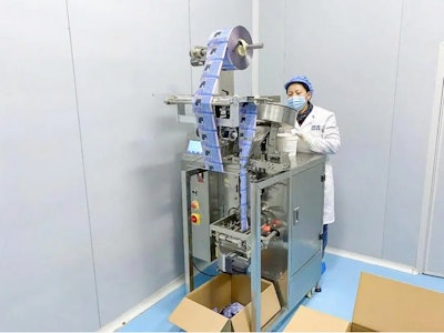 Vf/f/s packaging machine