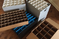 The P2 system is available in four configurations: the partition only, the P2 HSC (half-slotted container), the P2 RSC (regular slotted container), and the P2 FOL (full overlap).