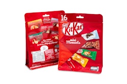 The pouch also has laser scoring for easy tearing by the consumer.