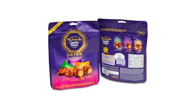 The dates are individually packed to maintain a smooth texture and sold in a striking stand-up pouch.