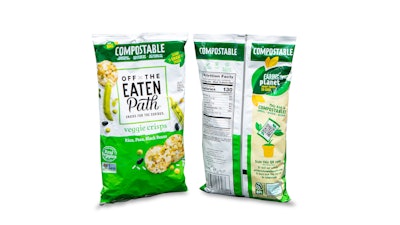 compostable chip bags for Off the Eaten Path