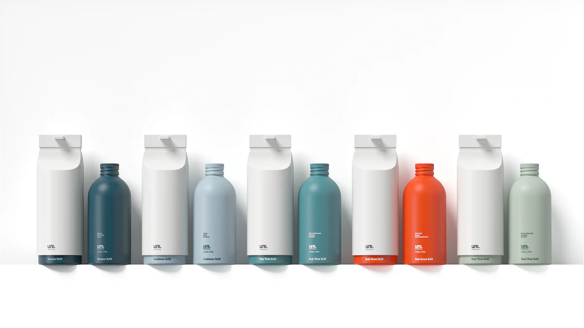 Uni Body-Care Products Packaging is Refillable Uni Body-Care Products Packaging is Refillable