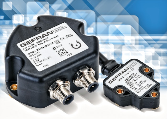 Gefran Inclination Sensors 5x7