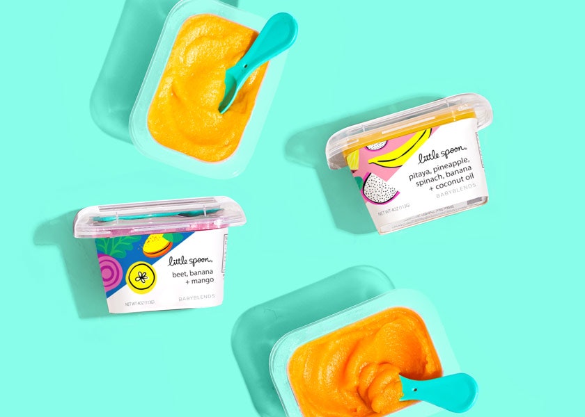 Little Spoon Baby Foods Redesigns Packaging