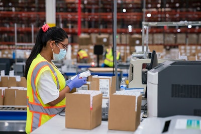 Dhl Packaging In Warehouse