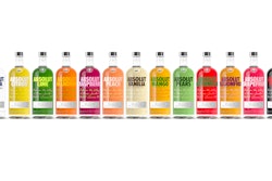 Absolut Vodka has redesigned the packaging graphics for its flavors line for harmonization and to emphasize the heritage and craftsmanship of the brand.